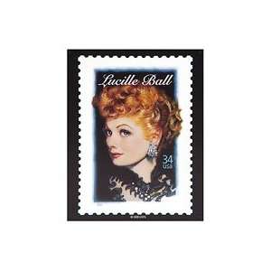 LUCILLE BALL 34CT STAMP TIN SIGN 