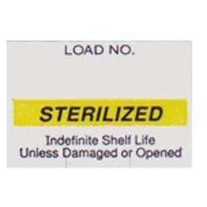  Yellow Universal “ Sterilized“ Label Health 