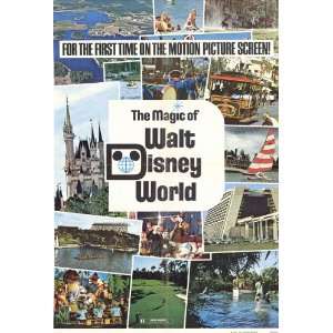  Magic of Walt Disney World Movie Poster (27 x 40 Inches 