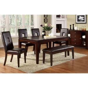  7PC Modern Style Dining Set With Dining Table And Six 