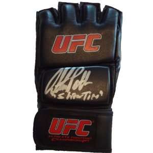 Anthony Pettis Autographed UFC Fight Glove W/PROOF, Picture of Anthony 