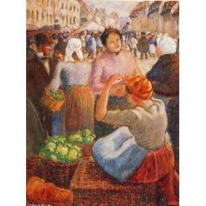  Hand Made Oil Reproduction   Camille Pissarro   24 x 32 