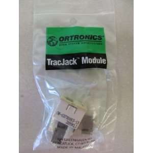   568A/B 8P8C TracJack CAT3 Jack, Ivory OR 63730003 13 Electronics