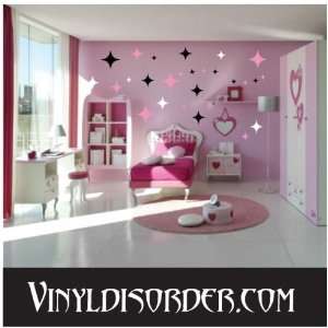  216 Starbursts Vinyl Wall Decal Stickers Kit Everything 