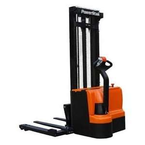 Presto Power Stak Fully Powered Stacker 3000 Lb. Cap. Fixed Straddle 