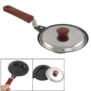   Shape Stainless Steel Non stick Frying Pan w Lid