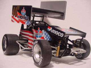 WORLD OF OUTLAWS DIRT SPRINT CAR GMP 118 KNOXVILLE 40TH AMOCO DIECAST 