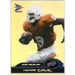 Kwame Cavil Buffalo Bills 2000 Pacific Prism Prospects #111 Rookie 