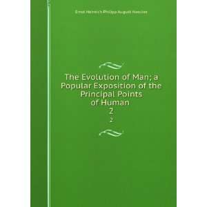   Points of Human . 2 Ernst Heinrich Philipp August Haecker Books