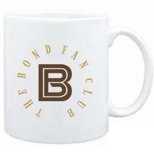  Mug White  The Bond fan club  Male Names Sports 