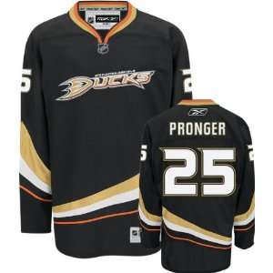 Chris Pronger Black Reebok NHL Premier Anaheim Ducks Jersey  