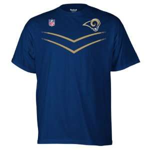  St. Louis Rams 2011 Sideline T and T Navy T Shirt Sports 