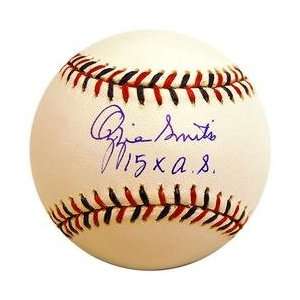  St. Louis Cardinals Ozzie Smith Autographed and Inscribed 