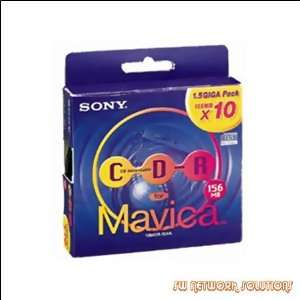  Sony 10PK CDR MEDIA FOR MAVICA CMRA ( 10MCR 156A 