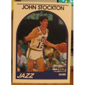 1989 90 Hoops #140 John Stockton 
