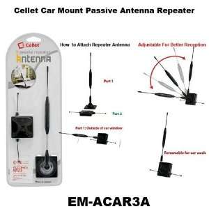  Cellet Car Mount Passive Antenna Repeater Cell Phones 