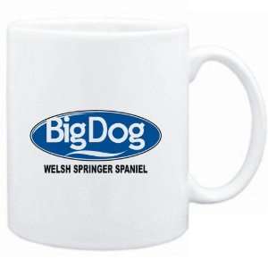   Mug White  BIG DOG  Welsh Springer Spaniel  Dogs