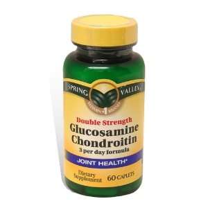 Spring Valley   Glucosamine 500 mg Chondroitin 400 mg, 60 Caplets