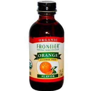Frontier Orange Flavor CERTIFIED ORGANIC 16 fl. oz. Bottle  