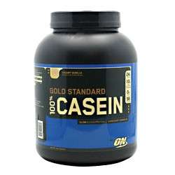 Optimum Gold Standard 100% Casein Protein 4 LB Vanilla  
