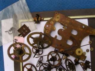 11747N American Ansonia clock movement parts for spares  