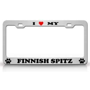  I LOVE MY FINNISH SPITZ Dog Pet Animal High Quality STEEL 