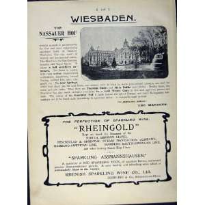   1900 Hardie Scotch Whisky Wiesbaden Rheingold Advert