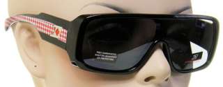Large Mens Biohazard Goggle Designer Sunglasses Celebrity Shades 