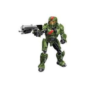    Megabloks Green Spartan (Red team) with Battle Rifle Toys & Games