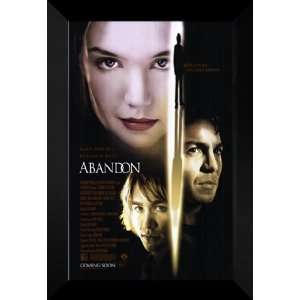  Abandon 27x40 FRAMED Movie Poster   Style A   2002