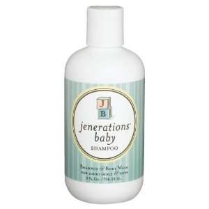  Jenerations Baby Shampoo & Body Wash, 8 Ounce Bottles 