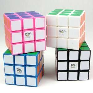  QJ Small 3x3 Speed Cube BLUE 2nd Gen Toys & Games
