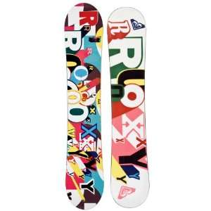  Roxy Sugar Snowboard  Letters 152cm Multi Sports 