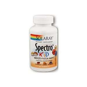  Solaray   Childrens   Spectro Kid 3 Natural Flavors   60ct 