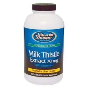     Milk Thistle Extract, 70 mg, 600 capsules