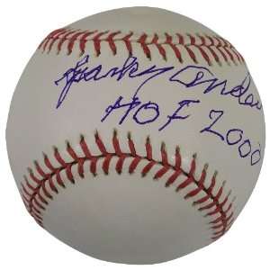  MLB Cincinnati Reds Sparky Anderson HOF Autographed Baseball 