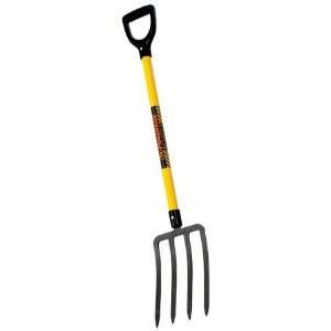   30 Inch Fiberglass Handle 4 Tine Spading fork Patio, Lawn & Garden