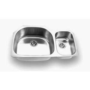   SP 11 Stainless Steel Sink 16 Gauge Double Bowl SP 1
