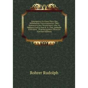   Pflanzen (German Edition) (9785877853867) Rohrer Rudolph Books