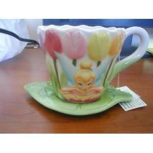   Tinkerbell 3D Tulip Cup Saucer Set 