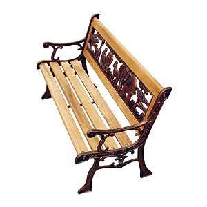  LIVING ACCENTS SOUTHERN PRIDE KIDS BENCH