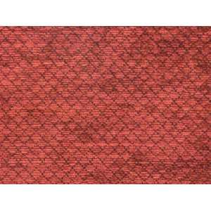  Venice Cinnabar Chenille Upholstery Fabric Arts, Crafts & Sewing