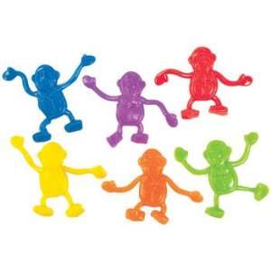  Mini Sticky Bright Gorillas   Sticky & Slime Toys & Games
