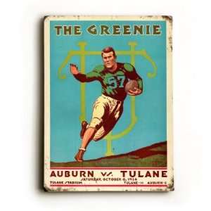  Tulane University VS Auburn University , 12x9