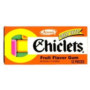 Chicklets   40 Boxes  Grocery & Gourmet Food