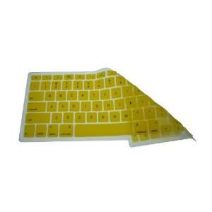   New Yellow Silicone Keyboard Skin for New Macbook Air Electronics
