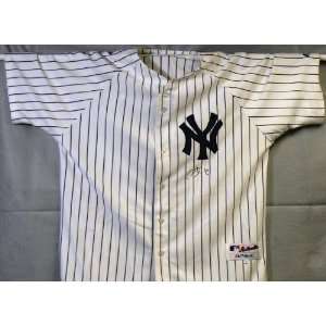  Chien Mien Wang Autographed New York Yankees Jersey 
