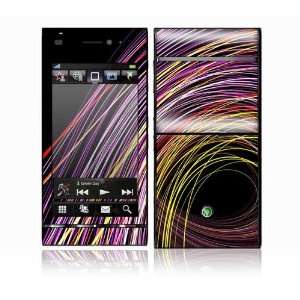  Sony Ericsson Satio Decal Skin   Color Swirls Everything 