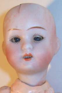 Antique German Walther and Sohn Doll #200 Bisque Socket Head Doll 
