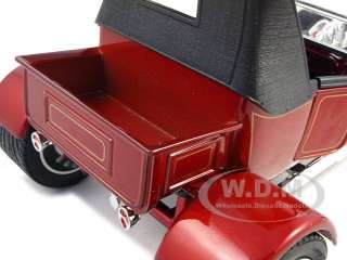 1923 FORD T BUCKET SOFT TOP RED 118 DIECAST MODEL CAR  